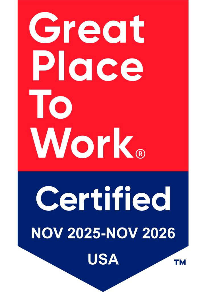 Great Place to Work certified Nov 2025 - Nov 2026